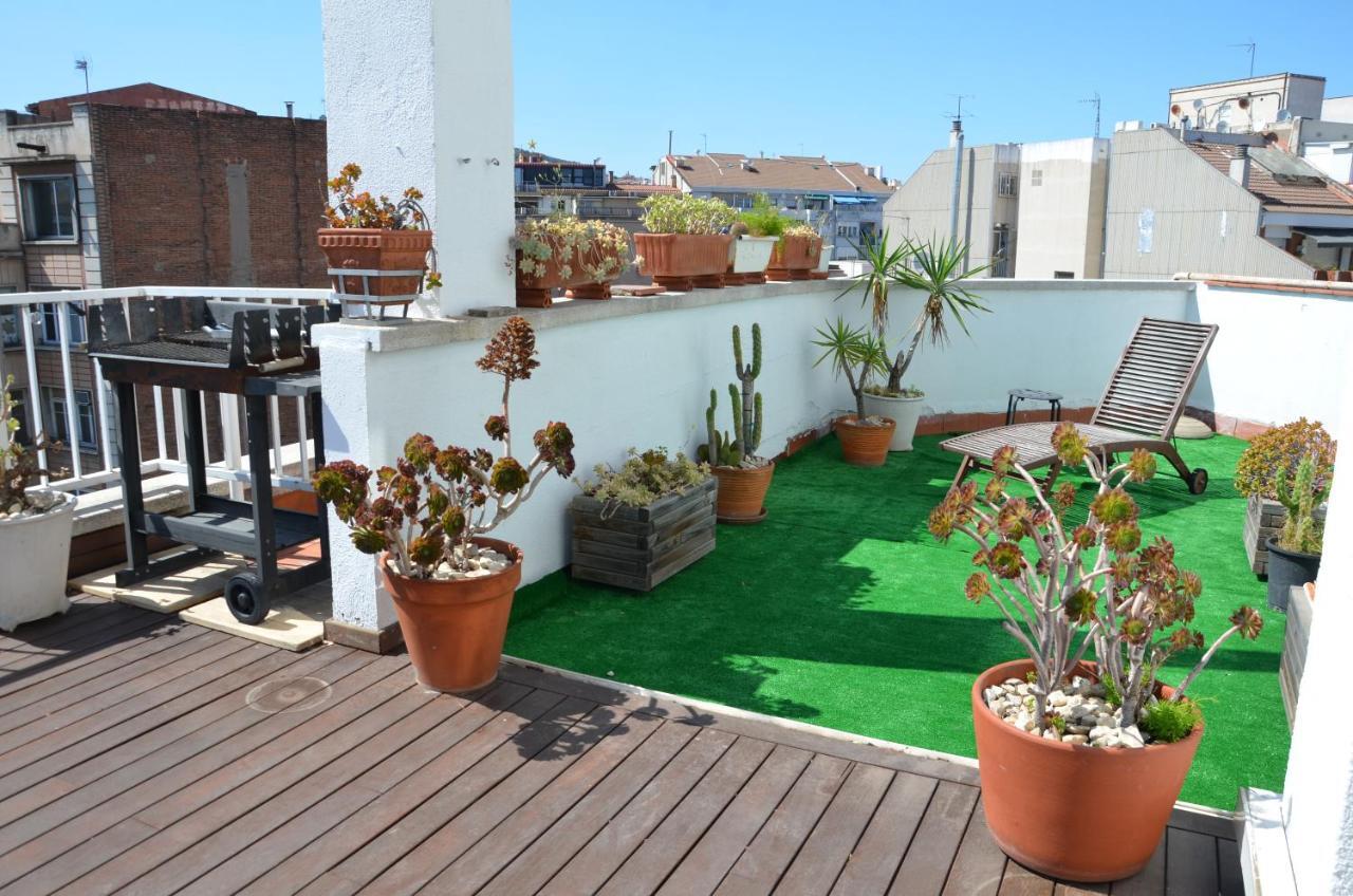 Barcelona Sunny Terrace Apartment Exterior photo